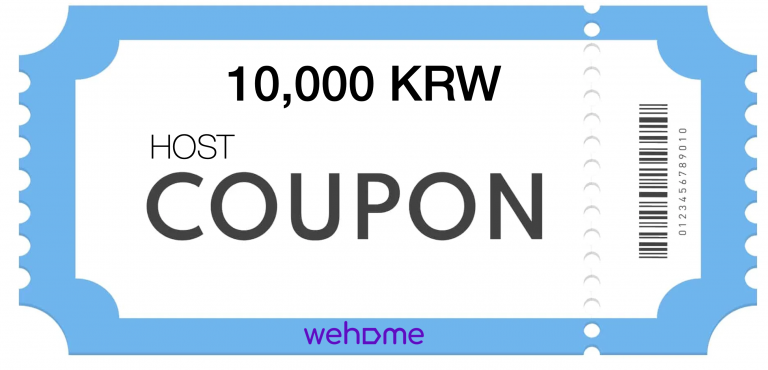 wehome host coupon